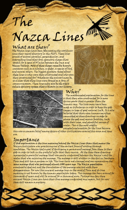 The Nazca Lines