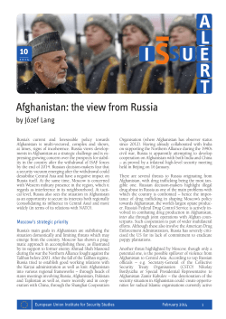 Afghanistan: the view from Russia