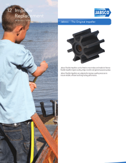 12 Impeller Replacement