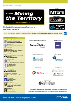 Mining the Territory 2015