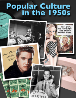 Popular Culture in the 1950s