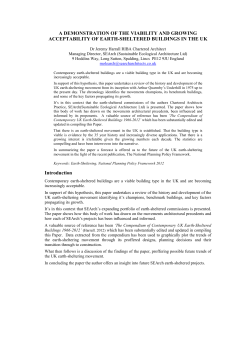 A DEMONSTRATION OF THE VIABILITY AND GROWING