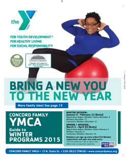 here - Concord YMCA