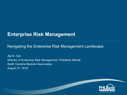 Navigating the Enterprise Risk Management Landscape