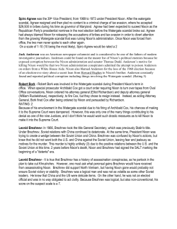 Spiro Agnew was the 39th Vice President, from 1969 to 1973 under