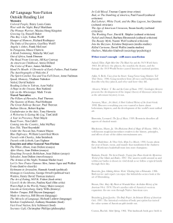 A Ridiculously long list of non