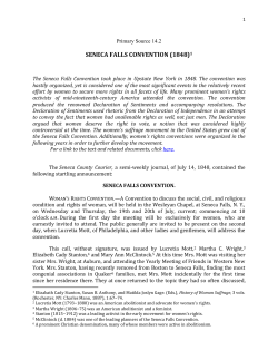 seneca falls convention (1848)1