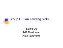 Background: Airport Landing Slots
