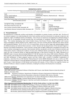 BIOGRAPHICAL SKETCH Jacob E. (Jed) Friedman PROFESSOR