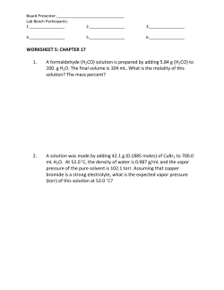 solution is prepared by adding 5.84 g (H2CO)
