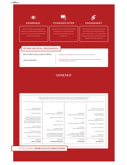 AWARENESS COMMUNICATION ENGAGEMENT INDICATORS OF