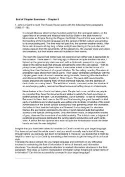 Exercise 5 - Routledge