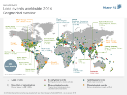 Loss events worldwide 2014