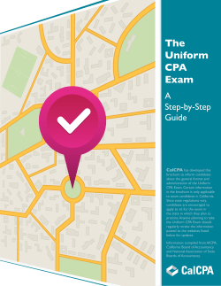 The Uniform CPA Exam