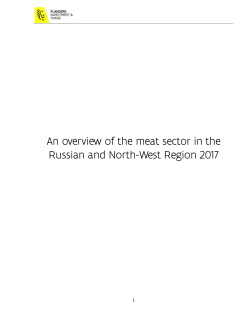 An overview of the meat sector in the Russian and North