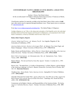 Native American Civil Rights