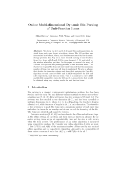 Online Multi-dimensional Dynamic Bin Packing of Unit