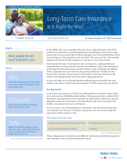 Long-Term Care Insurance