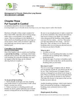 Chapter Three Put Yourself In Control
