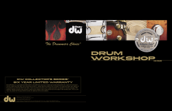 Drum workshopDW DRUMS