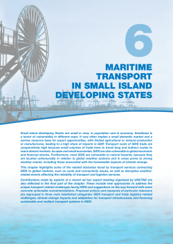 Review of Maritime Transport 2014 - Chapter 1