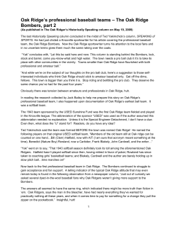 5-19-09 Oak Ridge professional baseball part 2