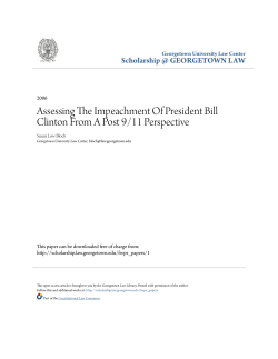 Assessing The Impeachment Of President Bill Clinton From A Post 9