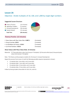 Grade 4 Mathematics Module 3, Topic G, Lesson 26