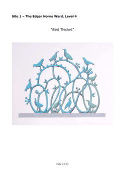 Bird Thicket - Royal British Society of Sculptors