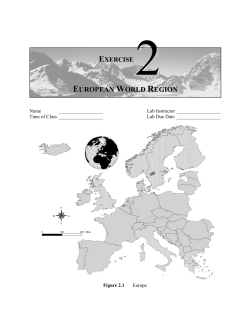 EUROPEAN WORLD REGION