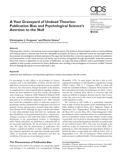 A Vast Graveyard of Undead Theories