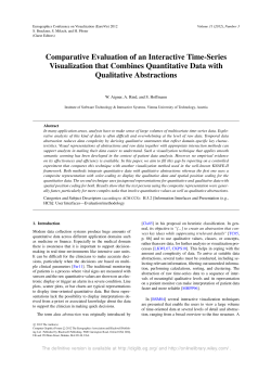 Comparative Evaluation of an Interactive Time