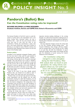 Baldwin - pandora.qxp - Centre for Economic Policy Research