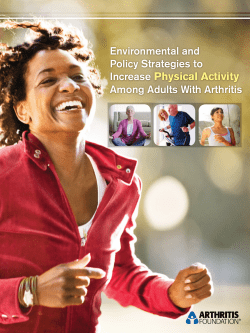 Environmental and Policy Strategies to Increase Physical Activity
