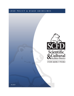 SCFD Logo Policy - Scientific and Cultural Facilities District