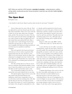 The Open Boat