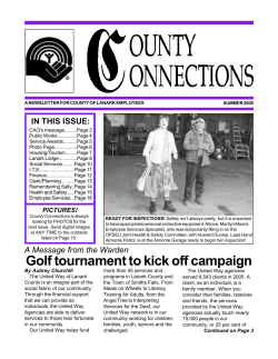 Summer 2006 - County of Lanark