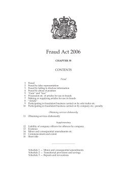 Fraud Act 2006 - Legislation.gov.uk