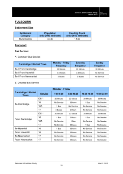 fulbourn - South Cambs District Council