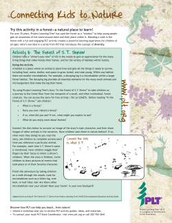 Connecting Kids to Nature