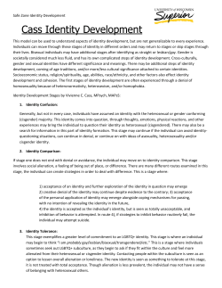 Cass Identity Development