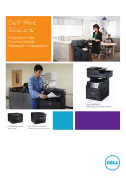 Dell&trade; Print Solutions
