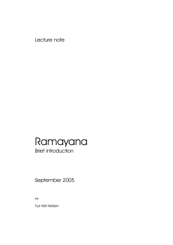 Ramayana - Tue Kell Nielsen