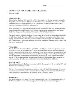 constitution of illinois packet