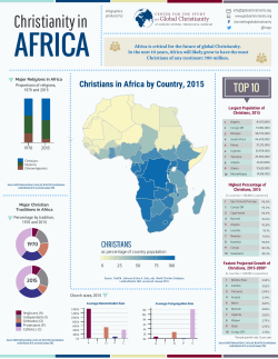 Africa is critical for the future of global Christianity.