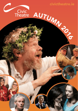autumn 2016 - Civic Theatre