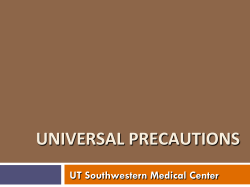 Universal Precautions