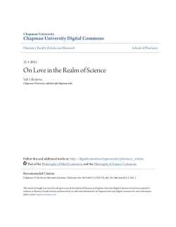 - Chapman University Digital Commons