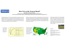 How Far to the Nearest Road?