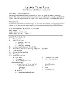 Ice Age - Manitowoc Public School District